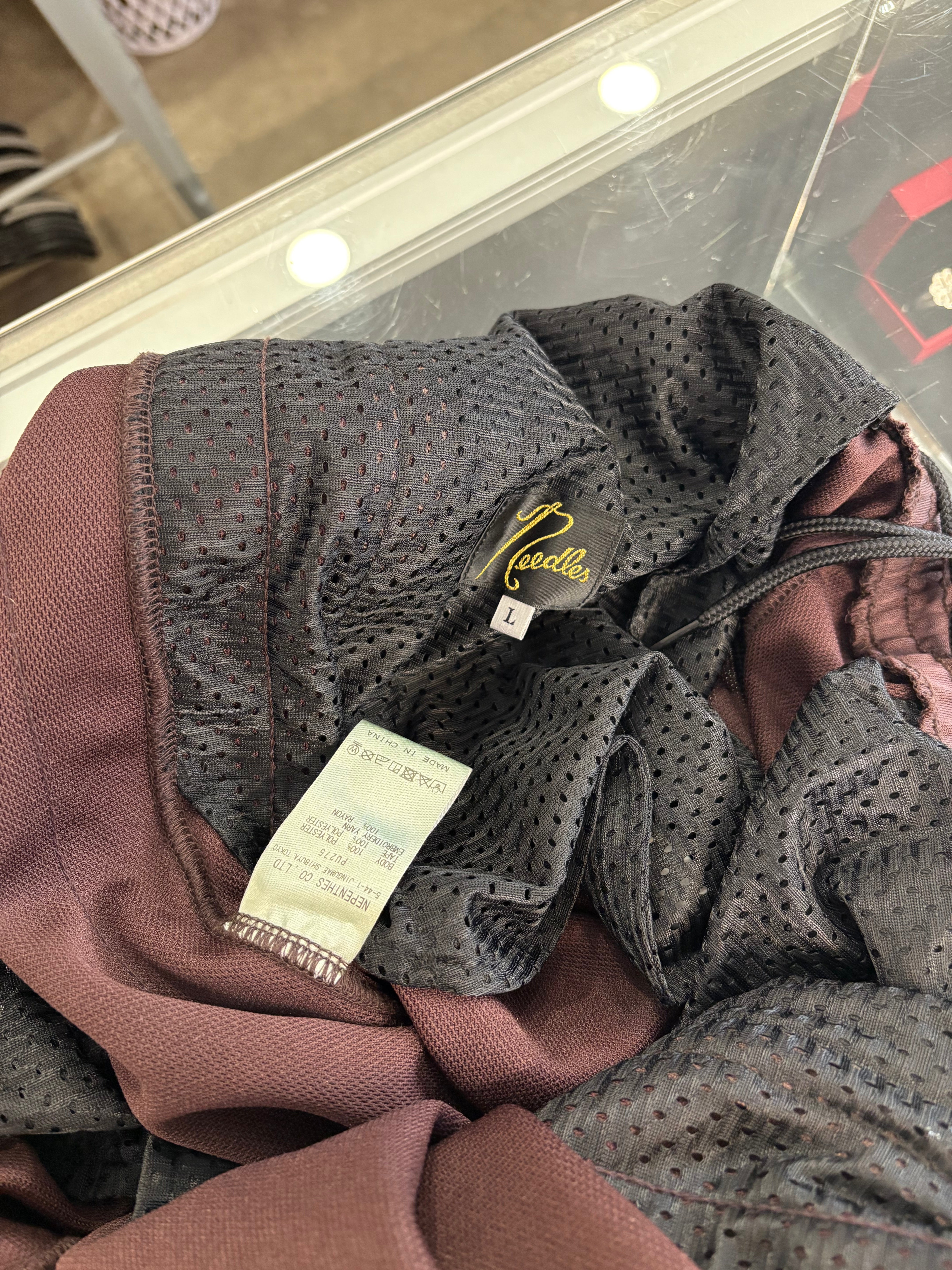 Needles brown trackpants - size L