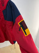 90s Columbia logo navy/red jacket - size L