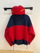 90s Columbia logo navy/red jacket - size L