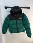 The North Face Nuptse 700 green puffer - size Sw