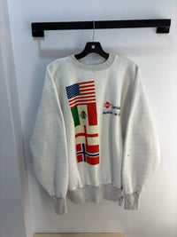 1994 USA world cup flags crewneck - size XL