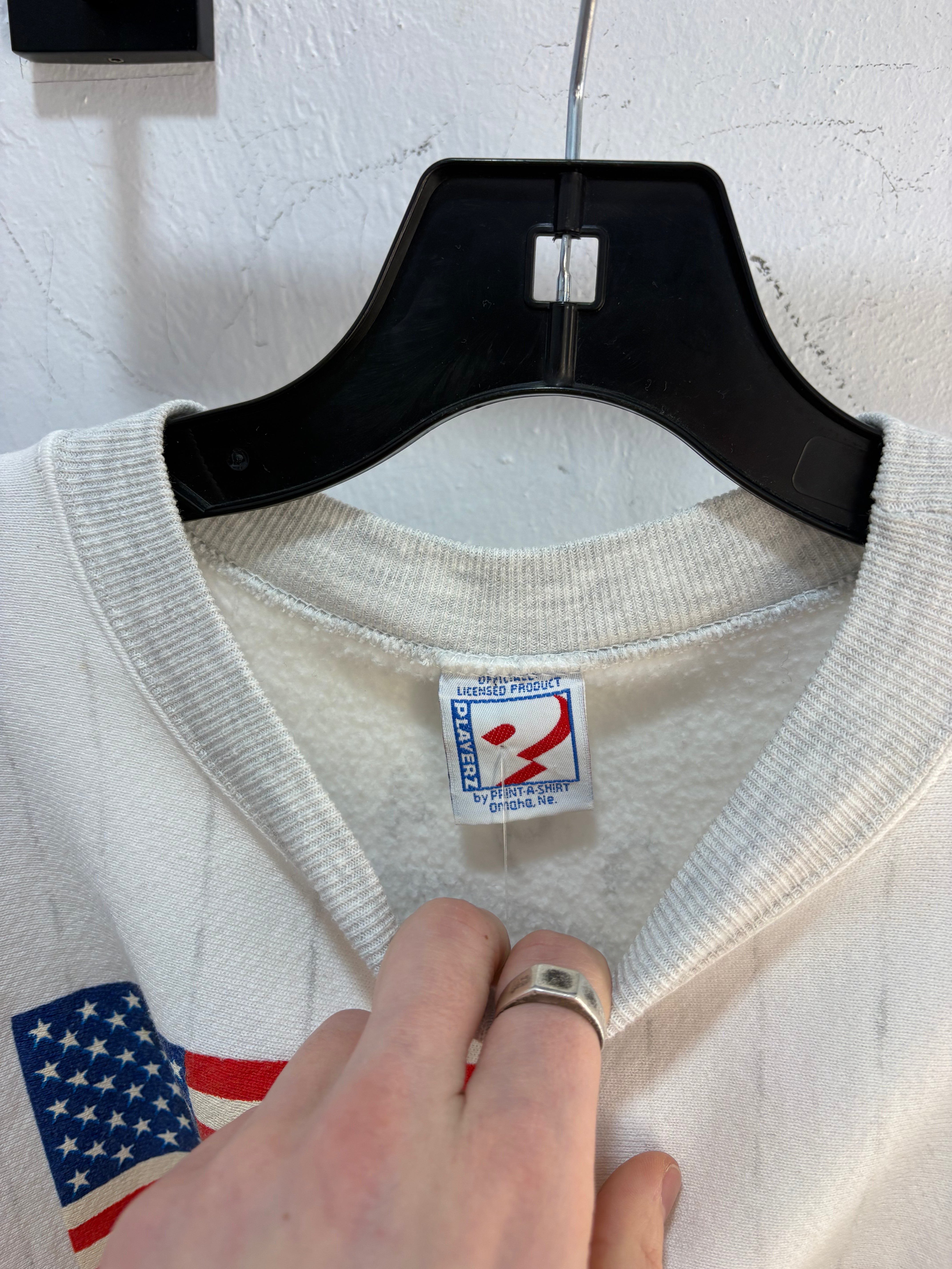1994 USA world cup flags crewneck - size XL