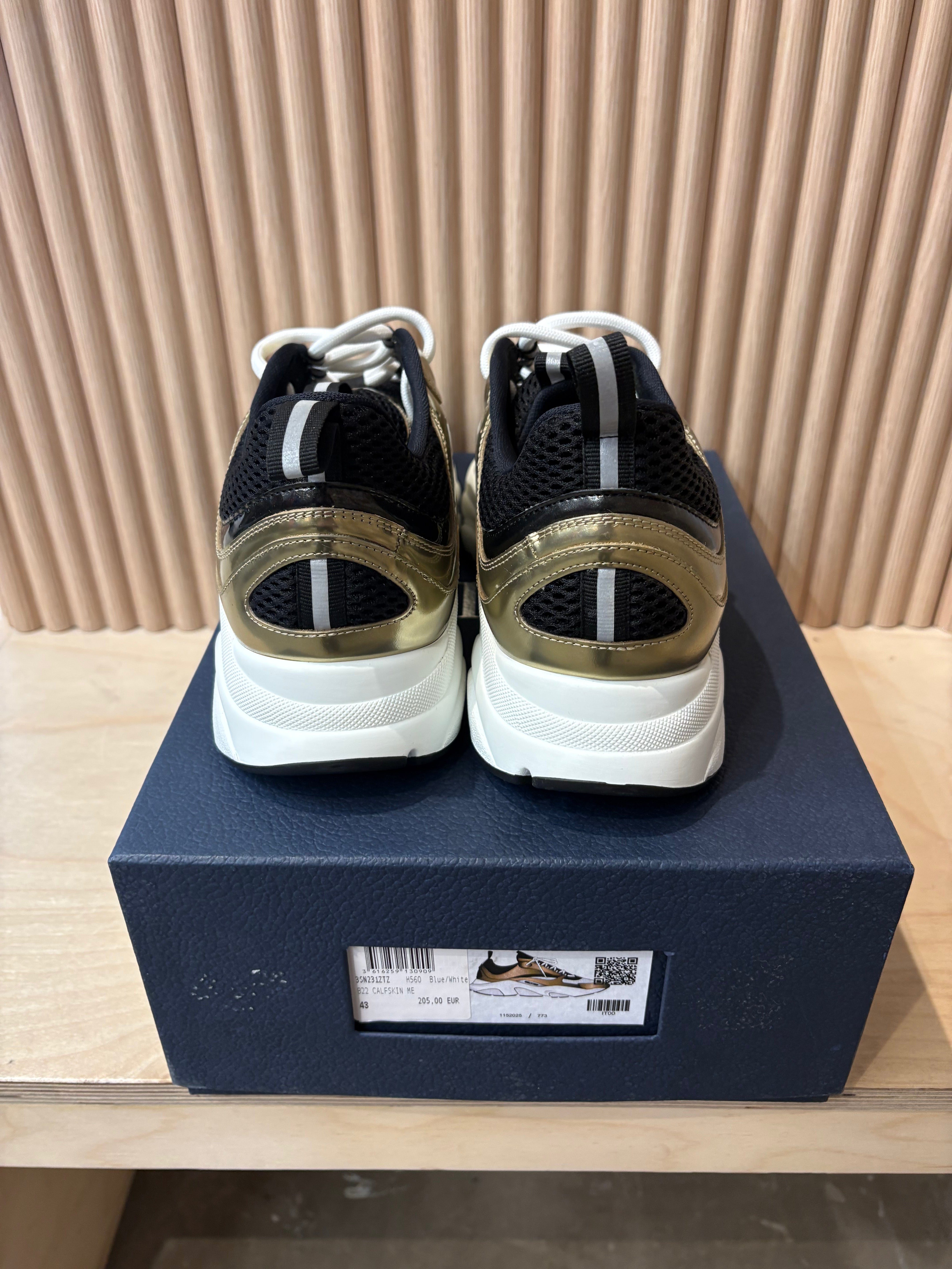 New Dior B22 gold - size 43