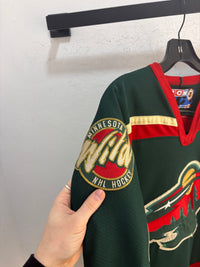 Maillot autographié CCM Wild Minnesota - taille XL