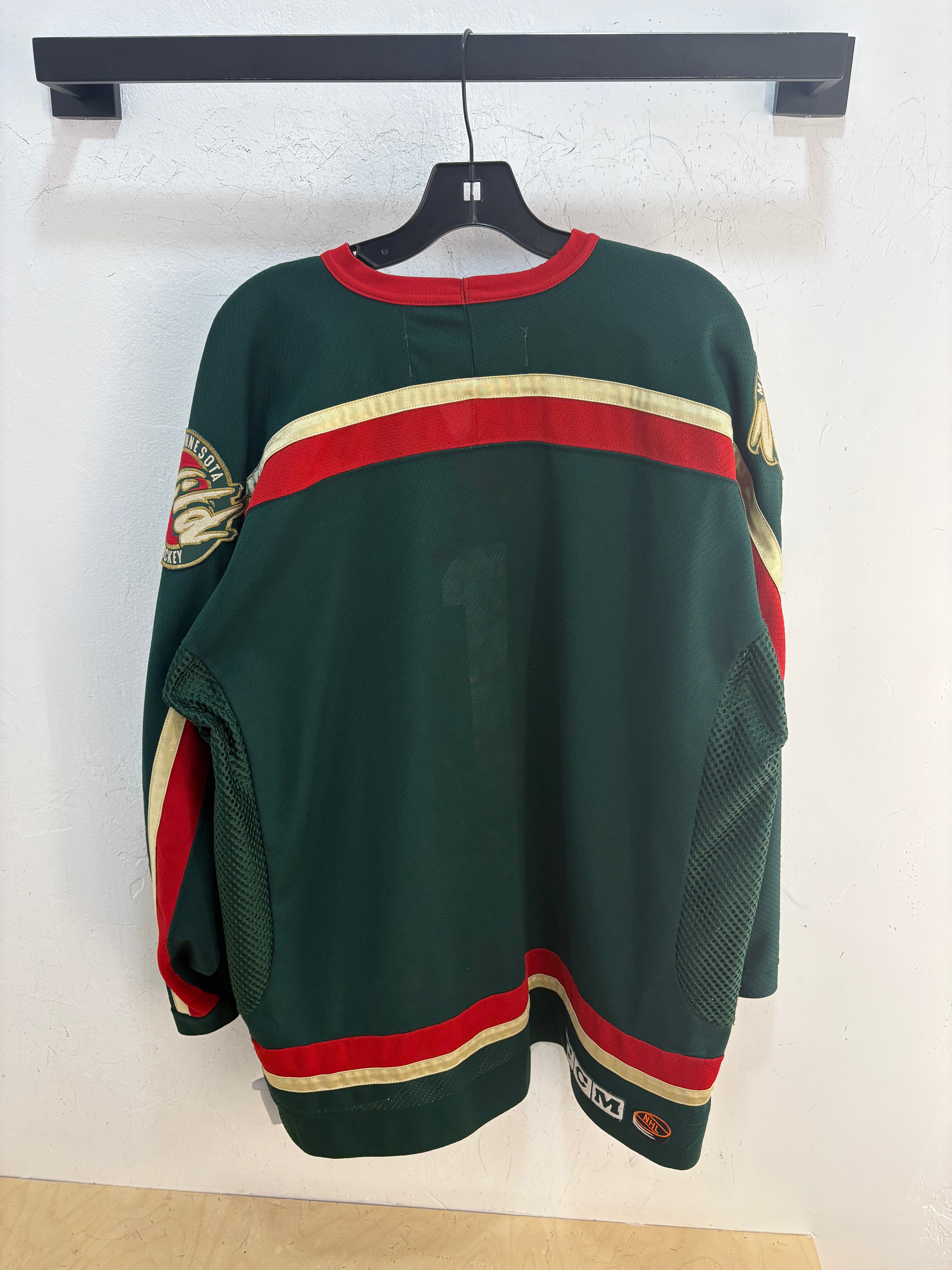 Maillot autographié CCM Wild Minnesota - taille XL