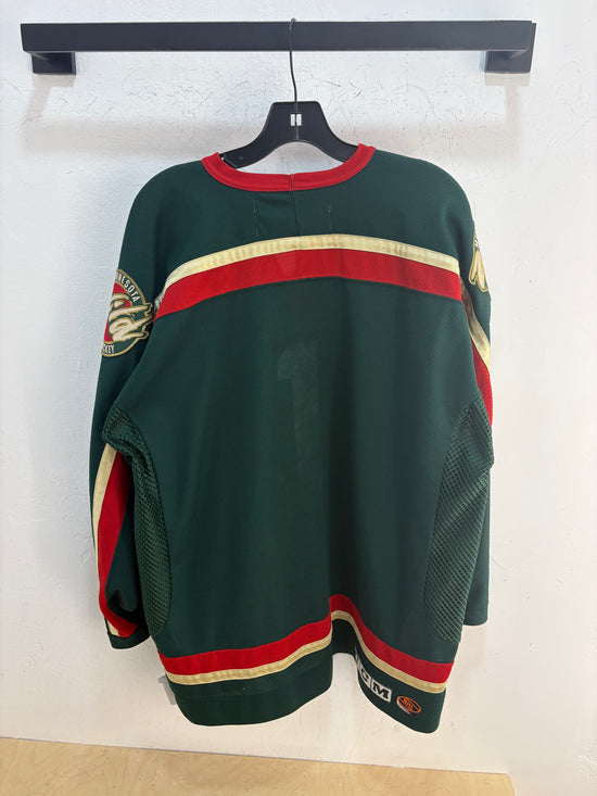 Maillot autographié CCM Wild Minnesota - taille XL