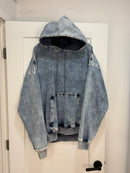 Diesel denim Logo hoodie - size XL