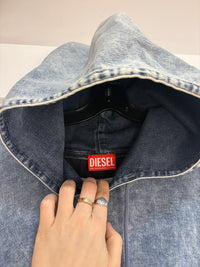 Diesel denim Logo hoodie - size XL