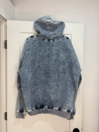 Diesel denim Logo hoodie - size XL