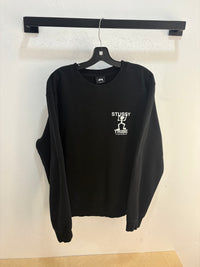 Stussy Tribe Black crewneck - size L