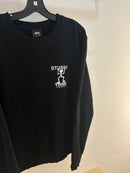 Stussy Tribe Black crewneck - size L
