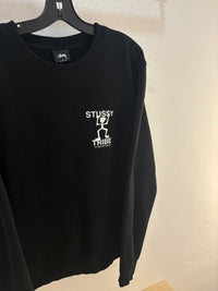 Stussy Tribe Black crewneck - size L
