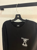 Stussy Tribe Black crewneck - size L