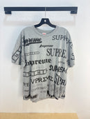 Supreme AOP Spellout logo tee - size XL