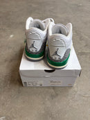 New Jordan 3 Lucky green - size 7w