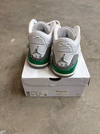 New Jordan 3 Lucky green - size 7w