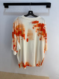 A-Cold-Wall orange brush tee - size L