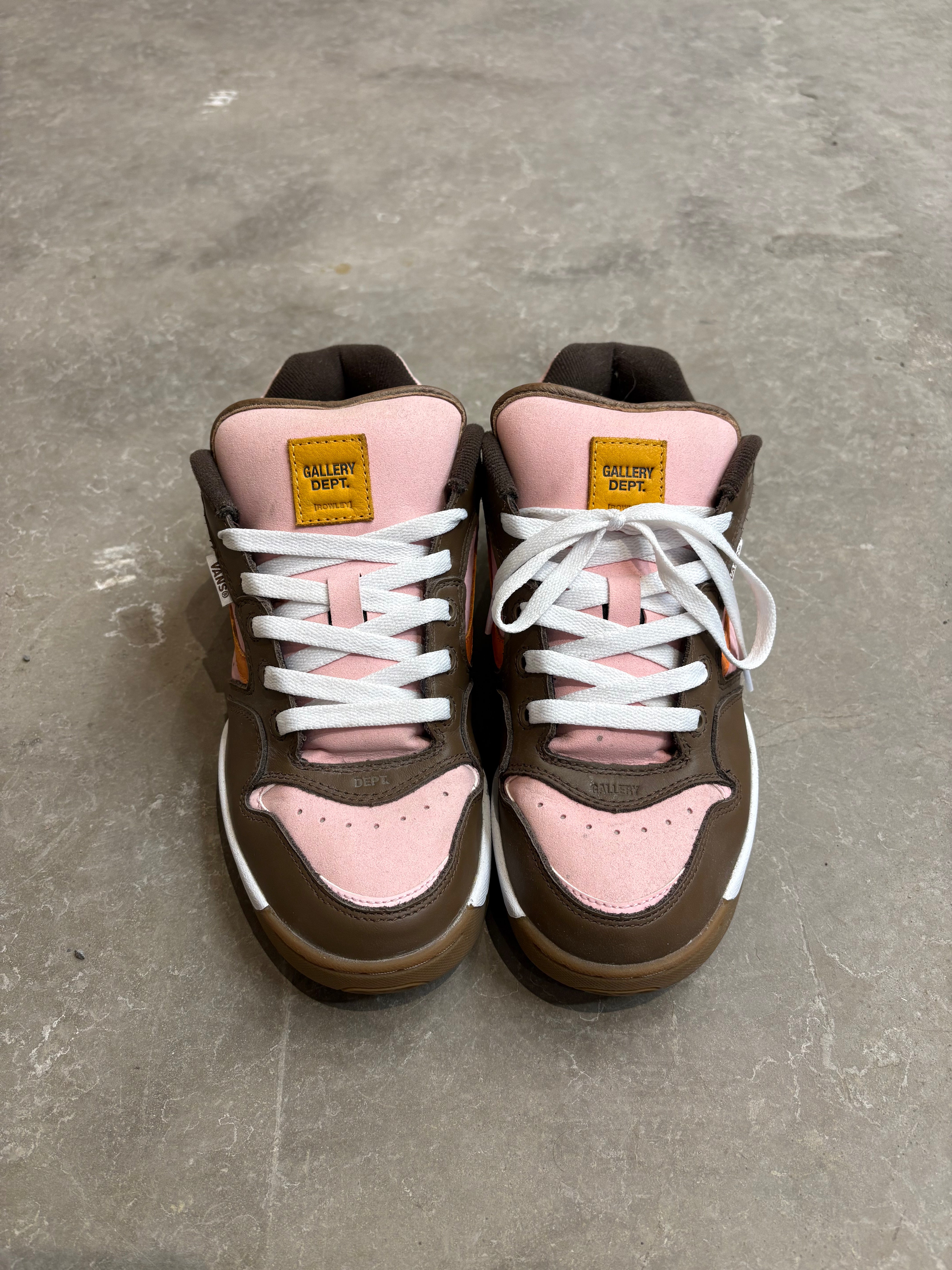 Vans x Gallery Dept. Pink - size 8