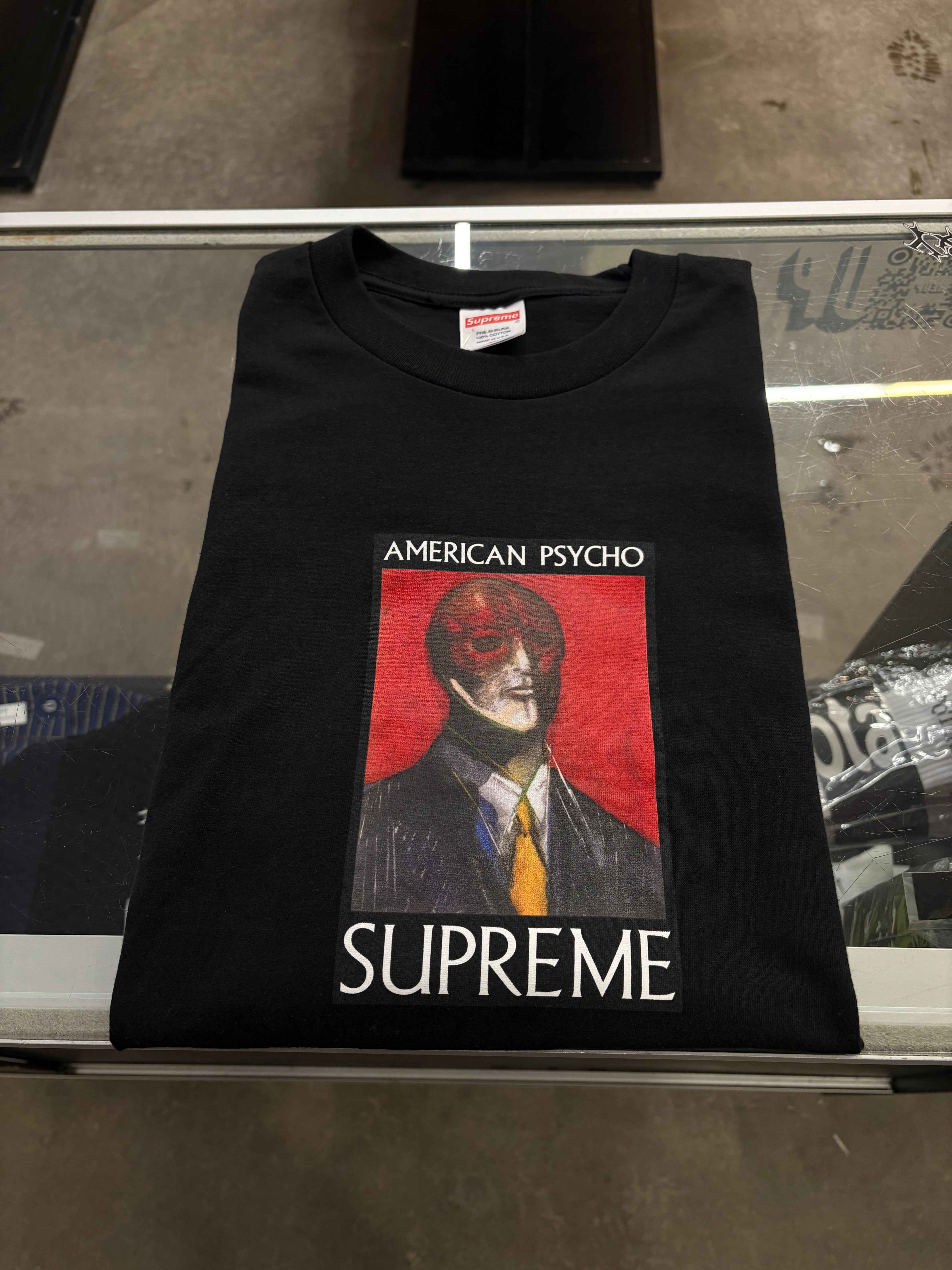 New Supreme American Psycho tee - size M
