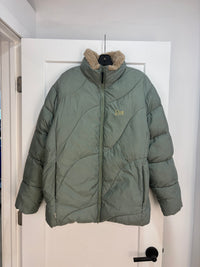 Dime x Kanuk Sage logo puffer jacket - size L