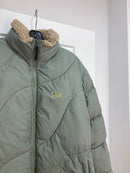 Dime x Kanuk Sage logo puffer jacket - size L