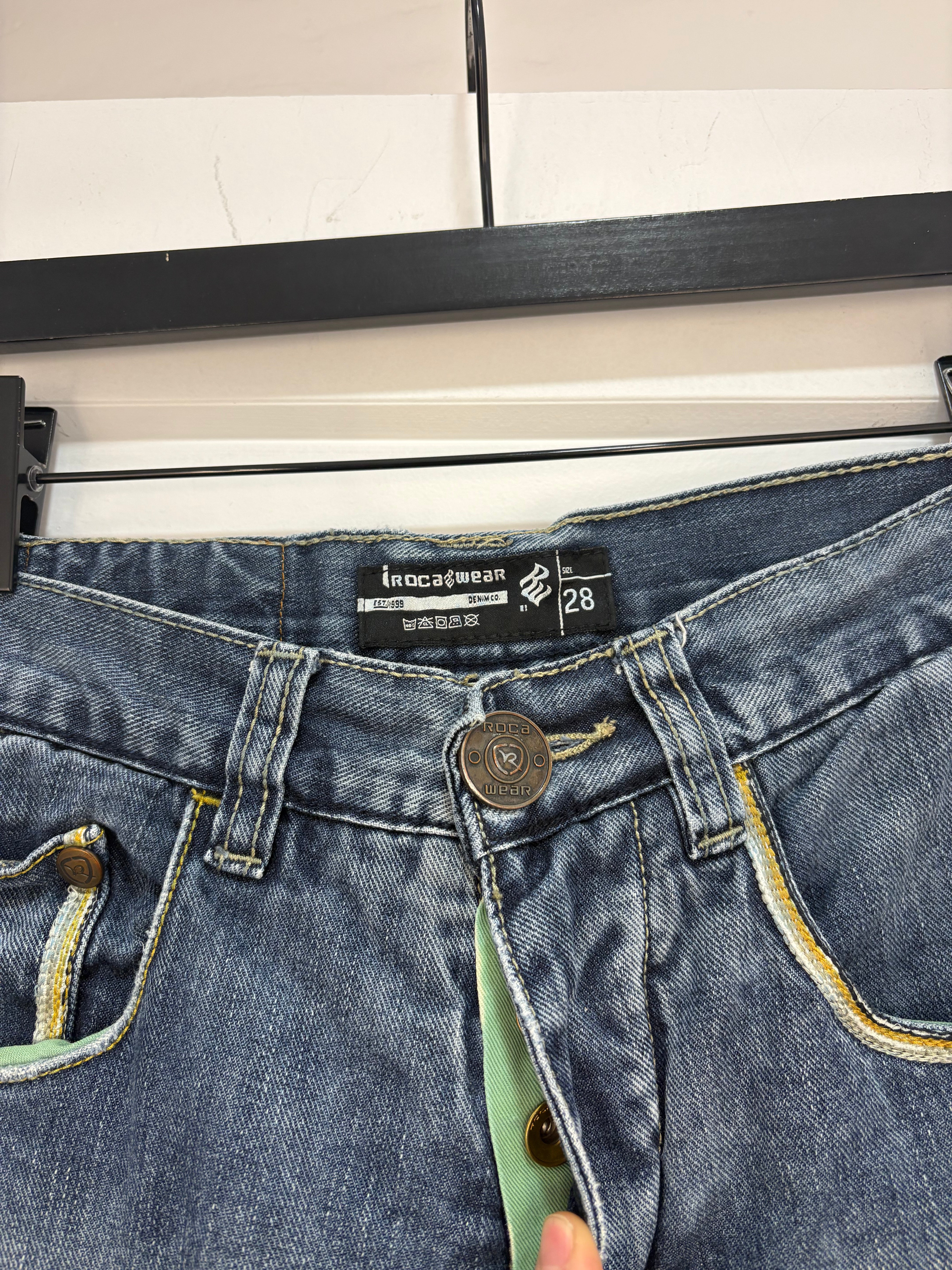 Pantalon en denim Rocawear RR Y2K - taille 28