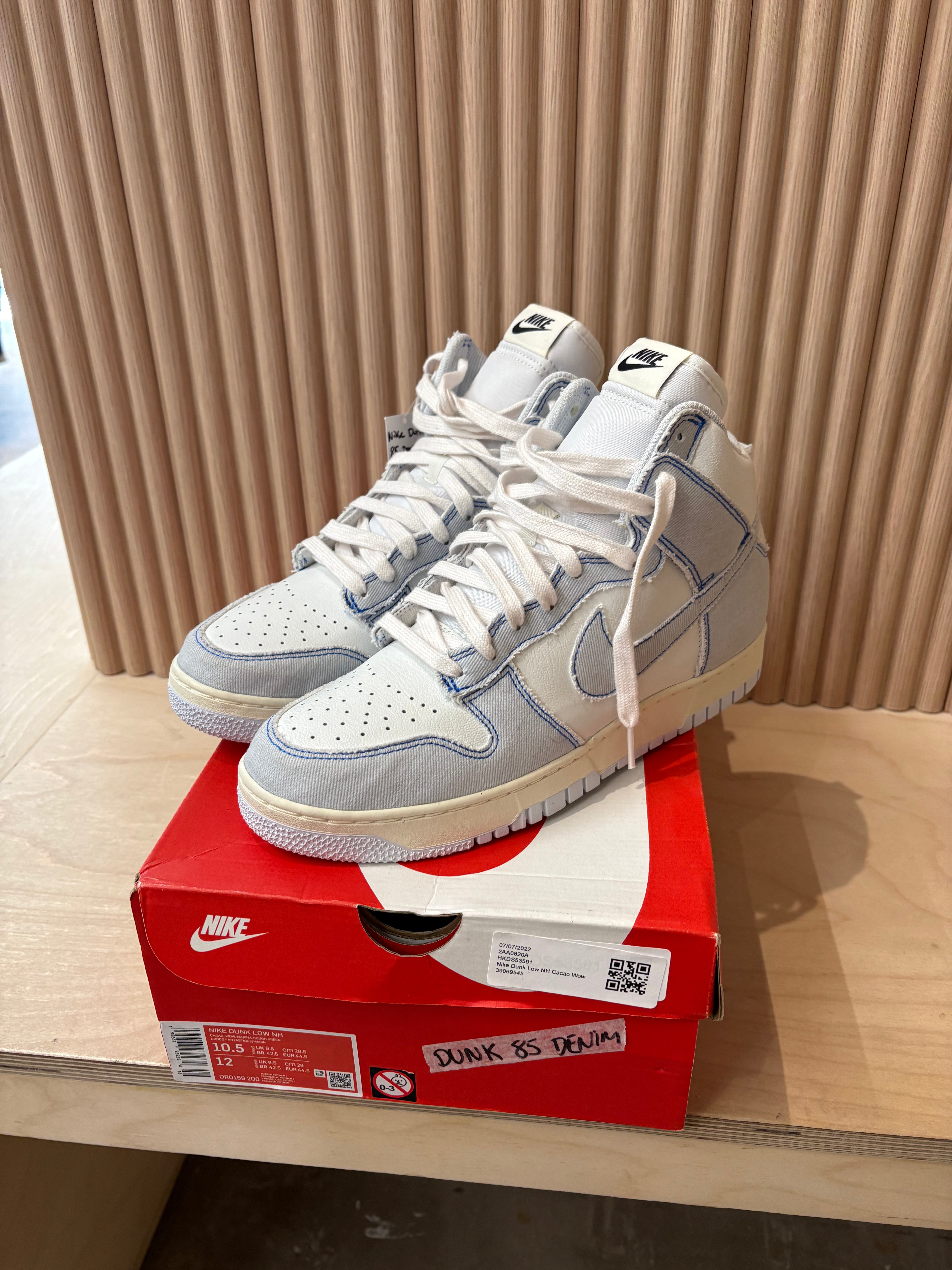 Nike dunk 85 denim - size 9.5