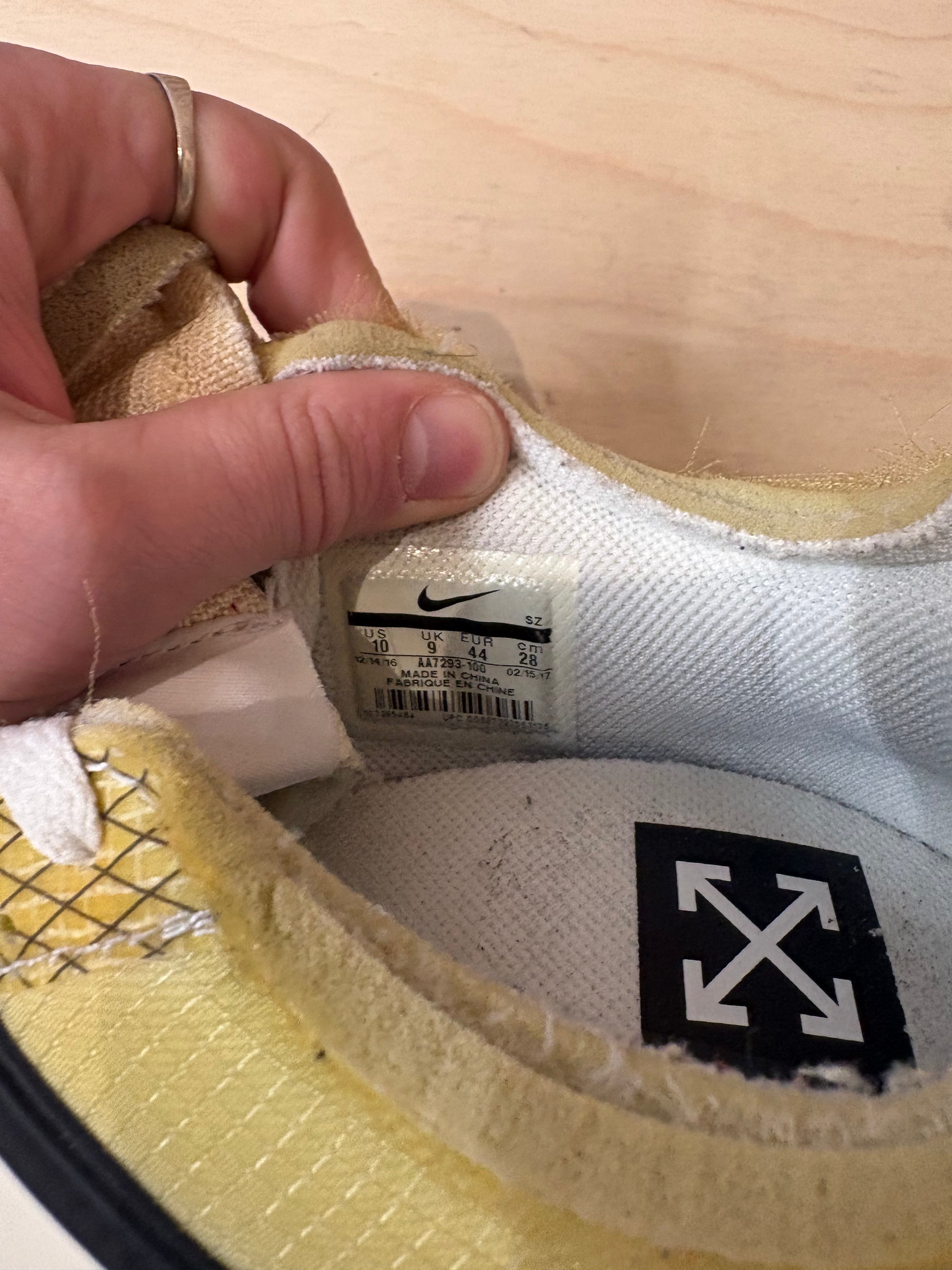 Nike AM 90 x Off White THE TEN - size 10