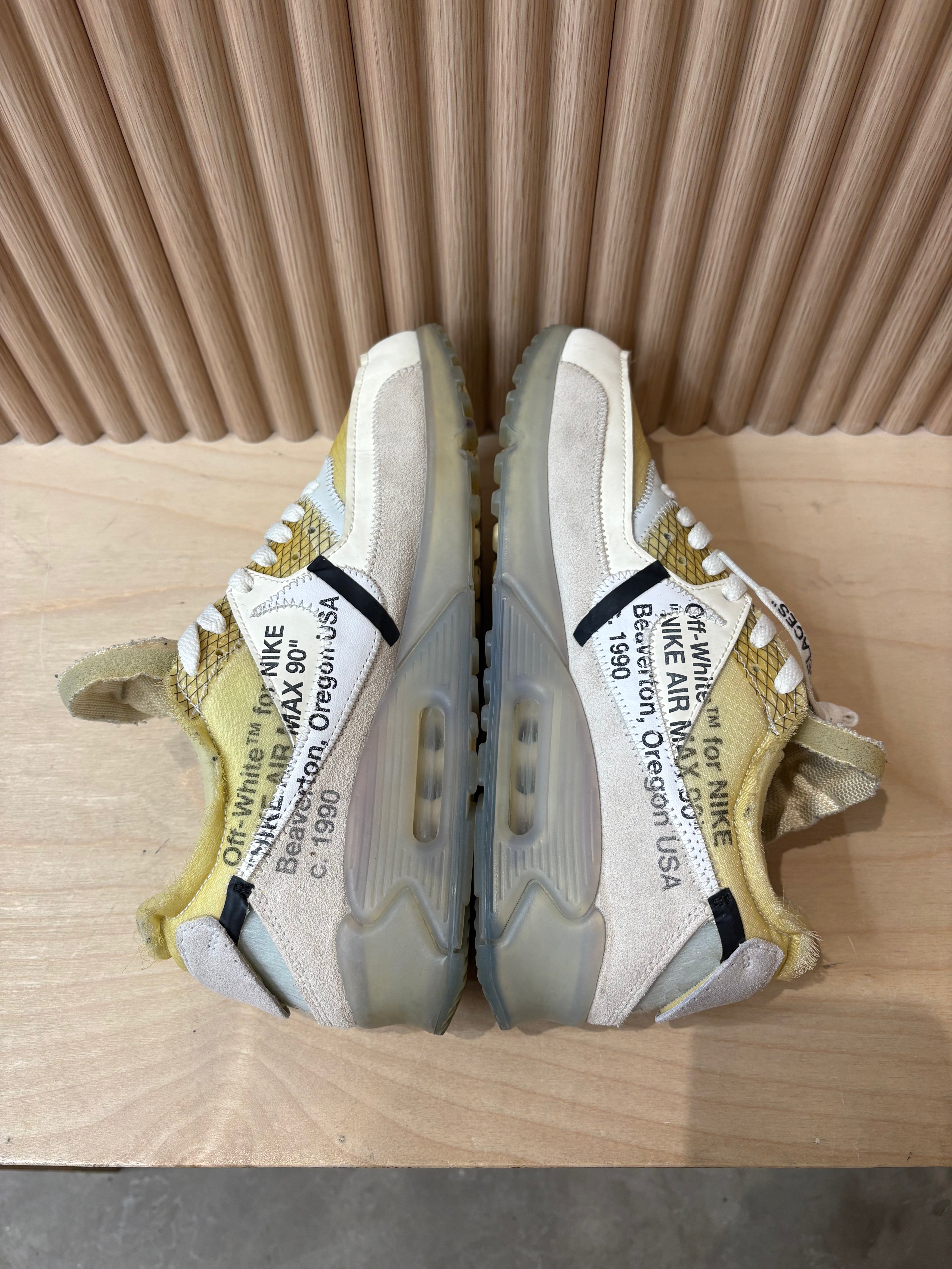 Nike AM 90 x Off White THE TEN - size 10