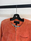 Veste en daim rose Bernardo - taille L femme