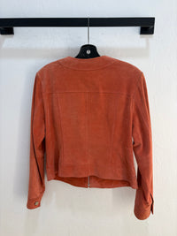 Veste en daim rose Bernardo - taille L femme
