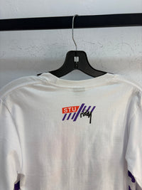 Nouveau t-shirt Stussy manches longues skate/surfman - taille S