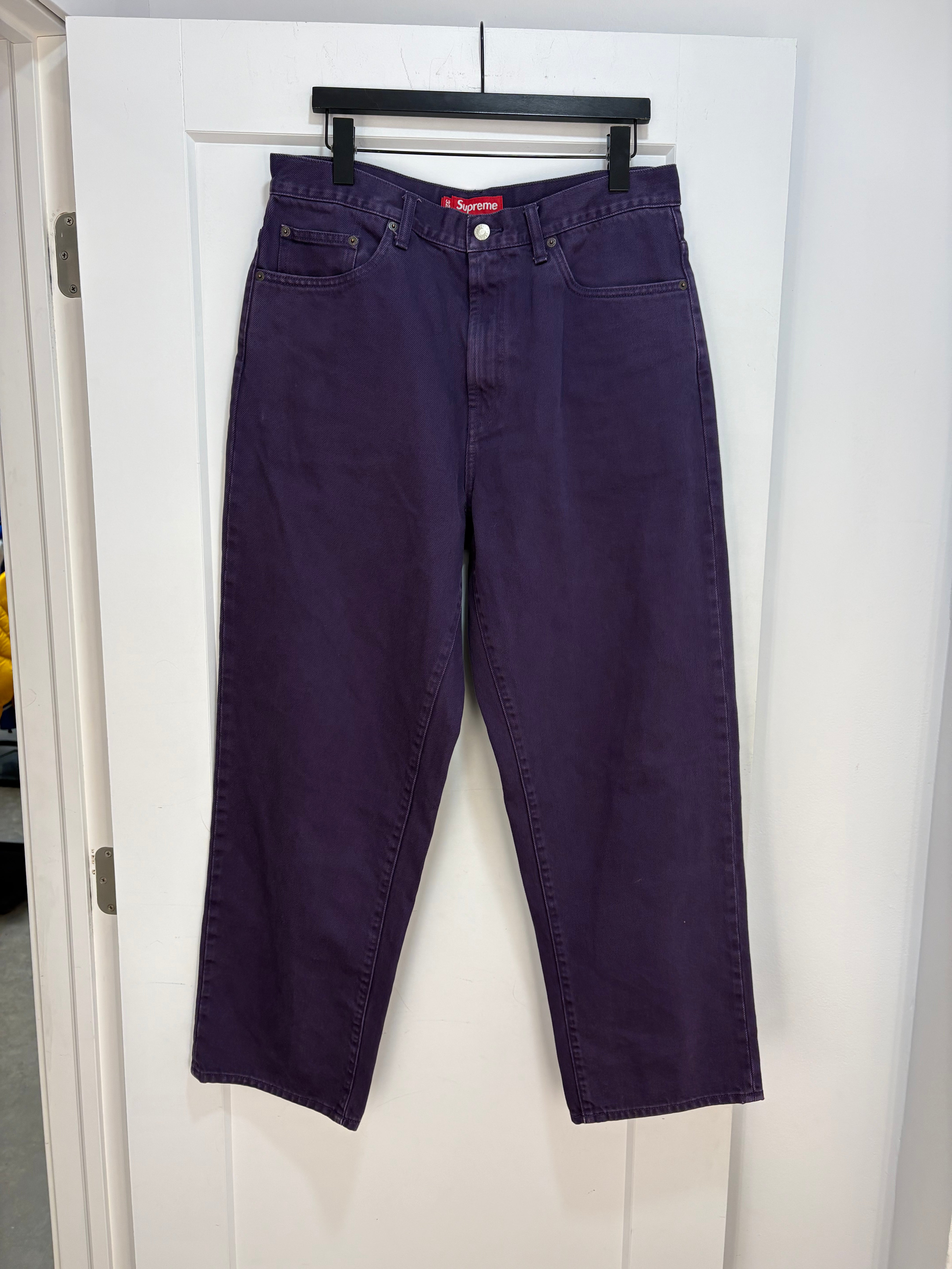 Supreme Nyc purple denim - size 32
