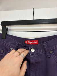 Supreme Nyc purple denim - size 32