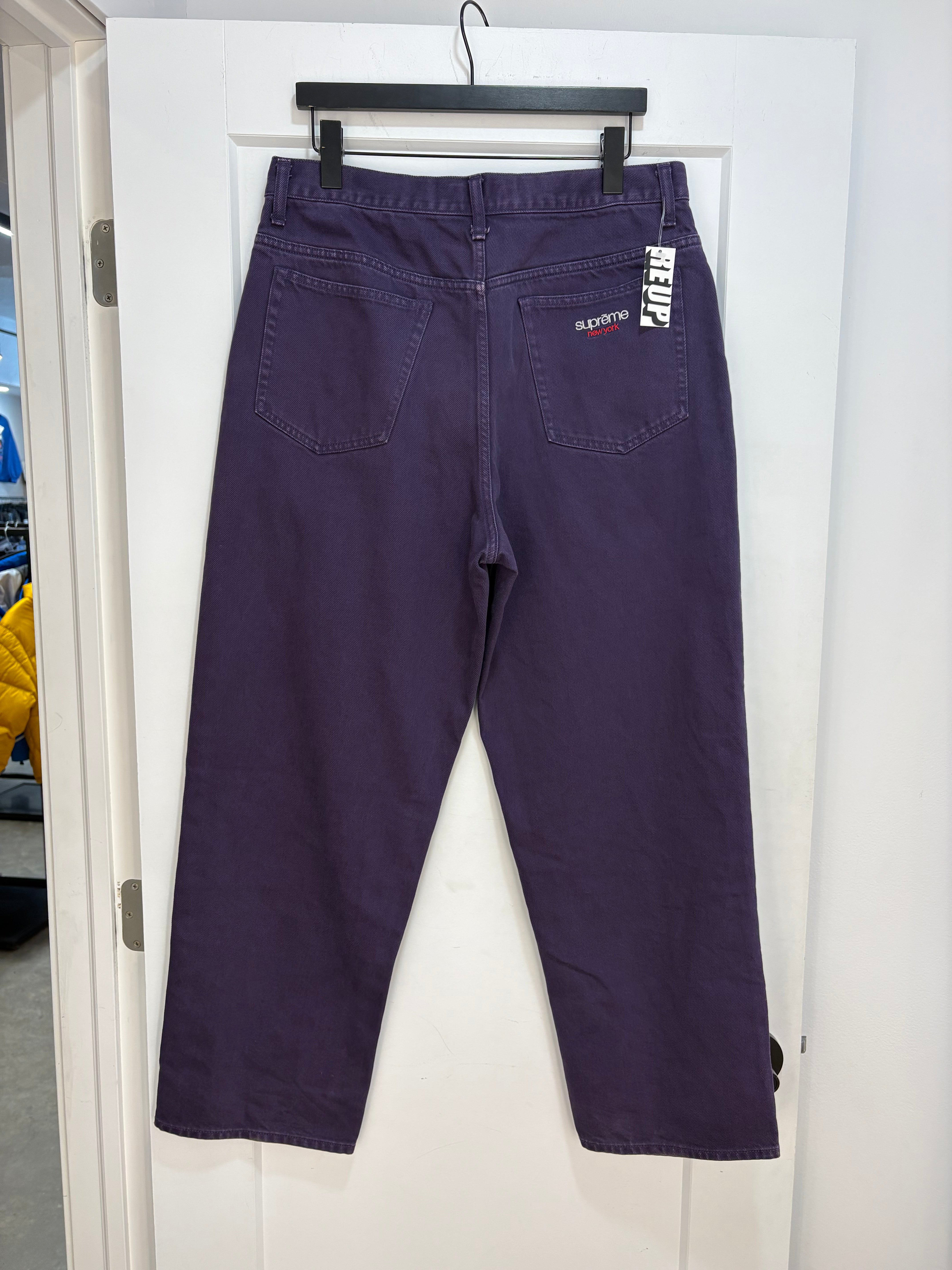 Supreme Nyc purple denim - size 32
