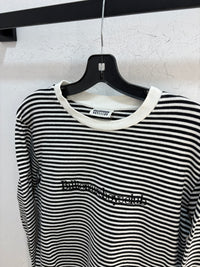 Billionaire Boys Club striped L/S - size M