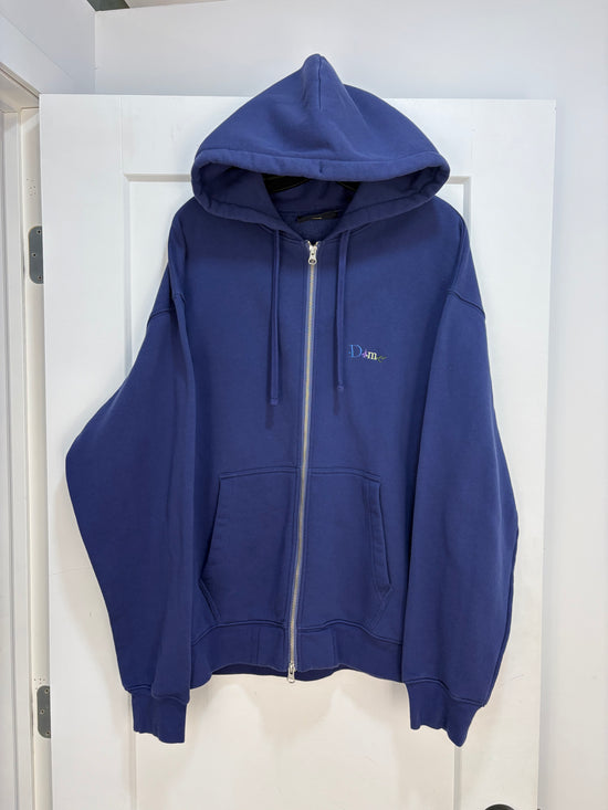 New Dime Friends navy zip up - size XL