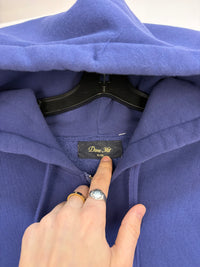 New Dime Friends navy zip up - size XL