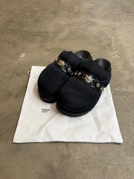 Toga Virilis puffer mules - fit 9.5/10