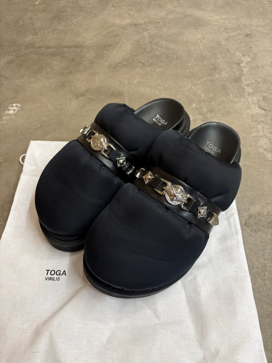 Toga Virilis puffer mules - fit 9.5/10