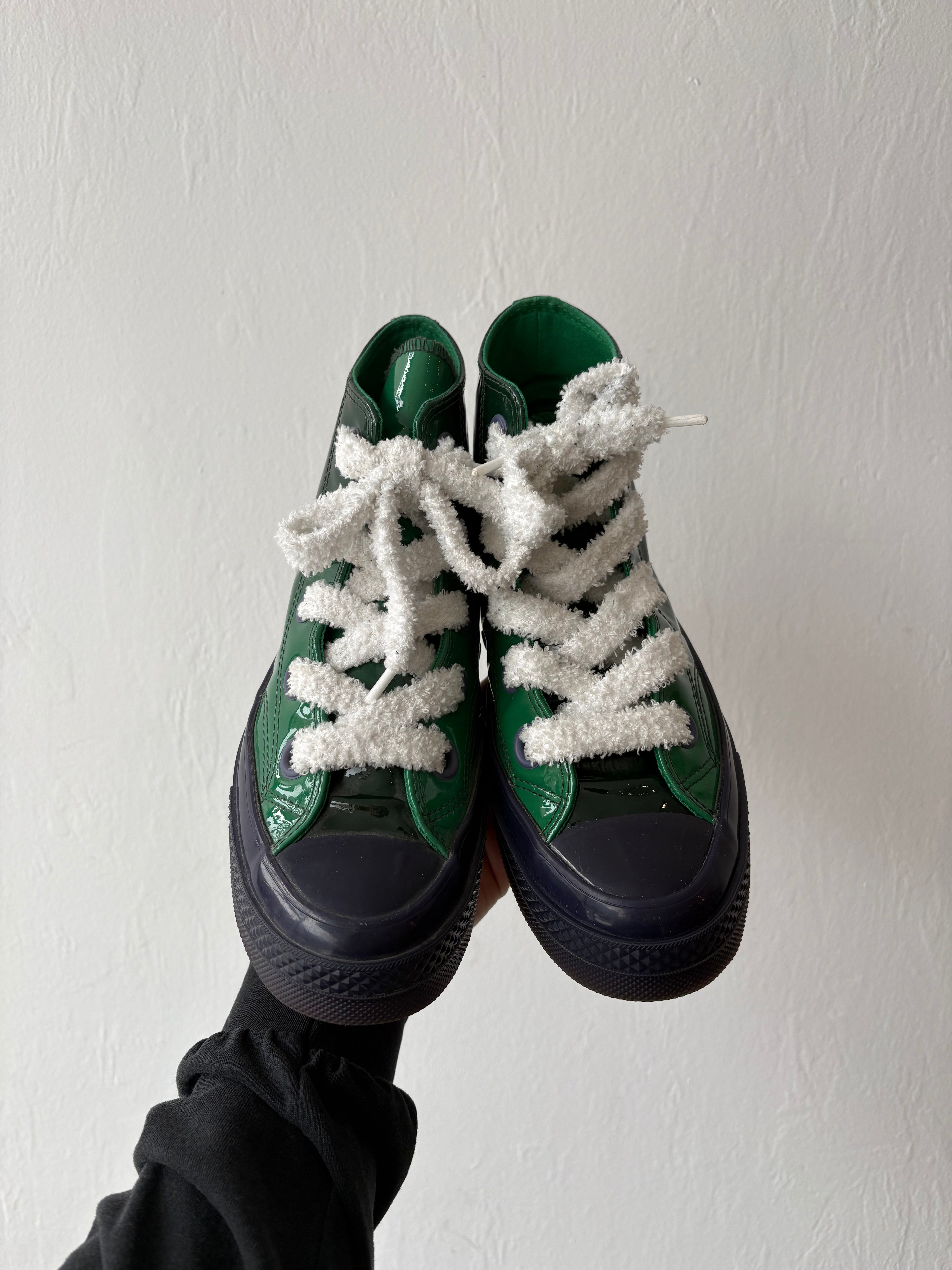 Jw Anderson green converse - size 8.5 womens
