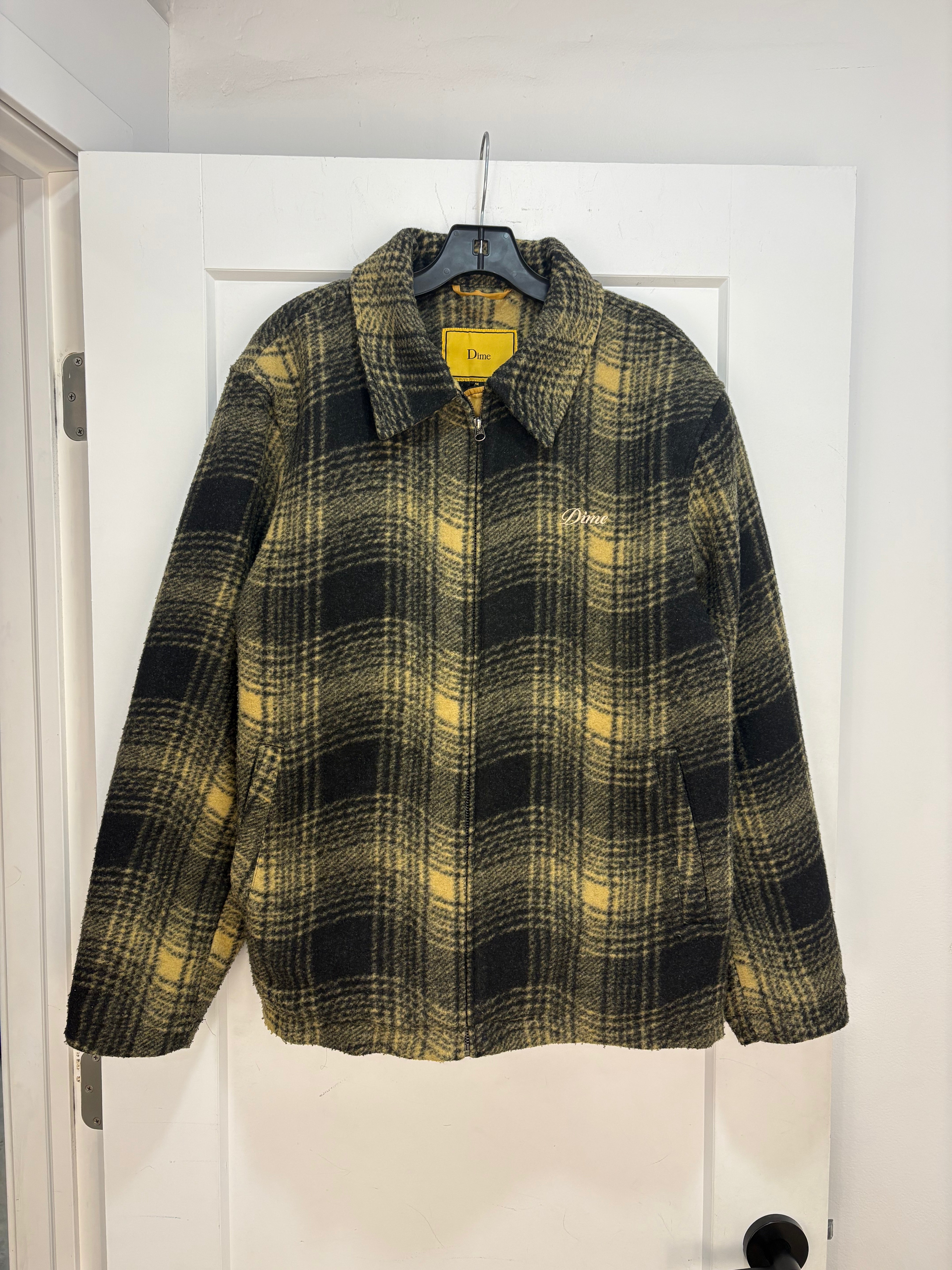 Dime Yellow wool jacket - size M