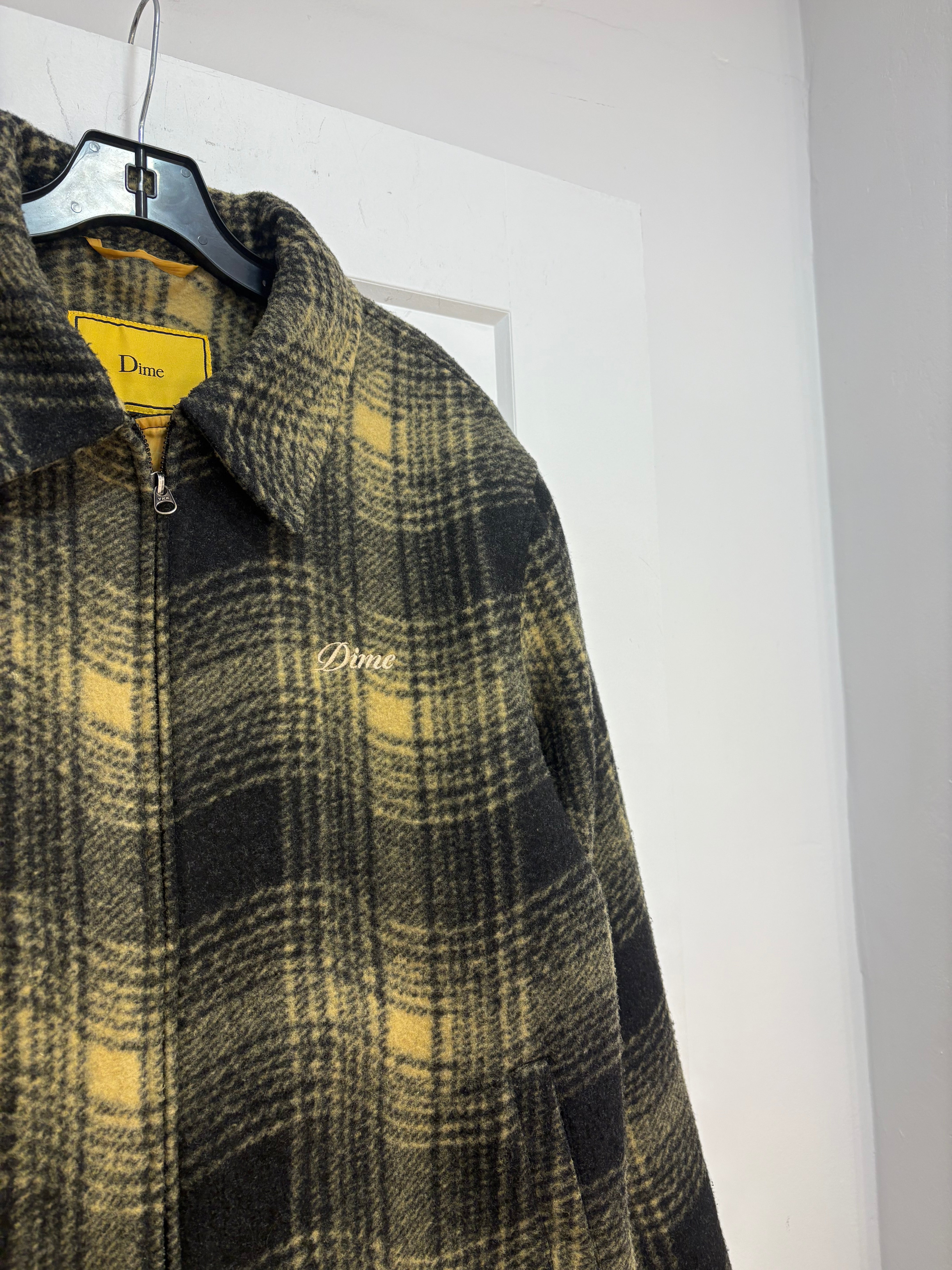 Dime Yellow wool jacket - size M