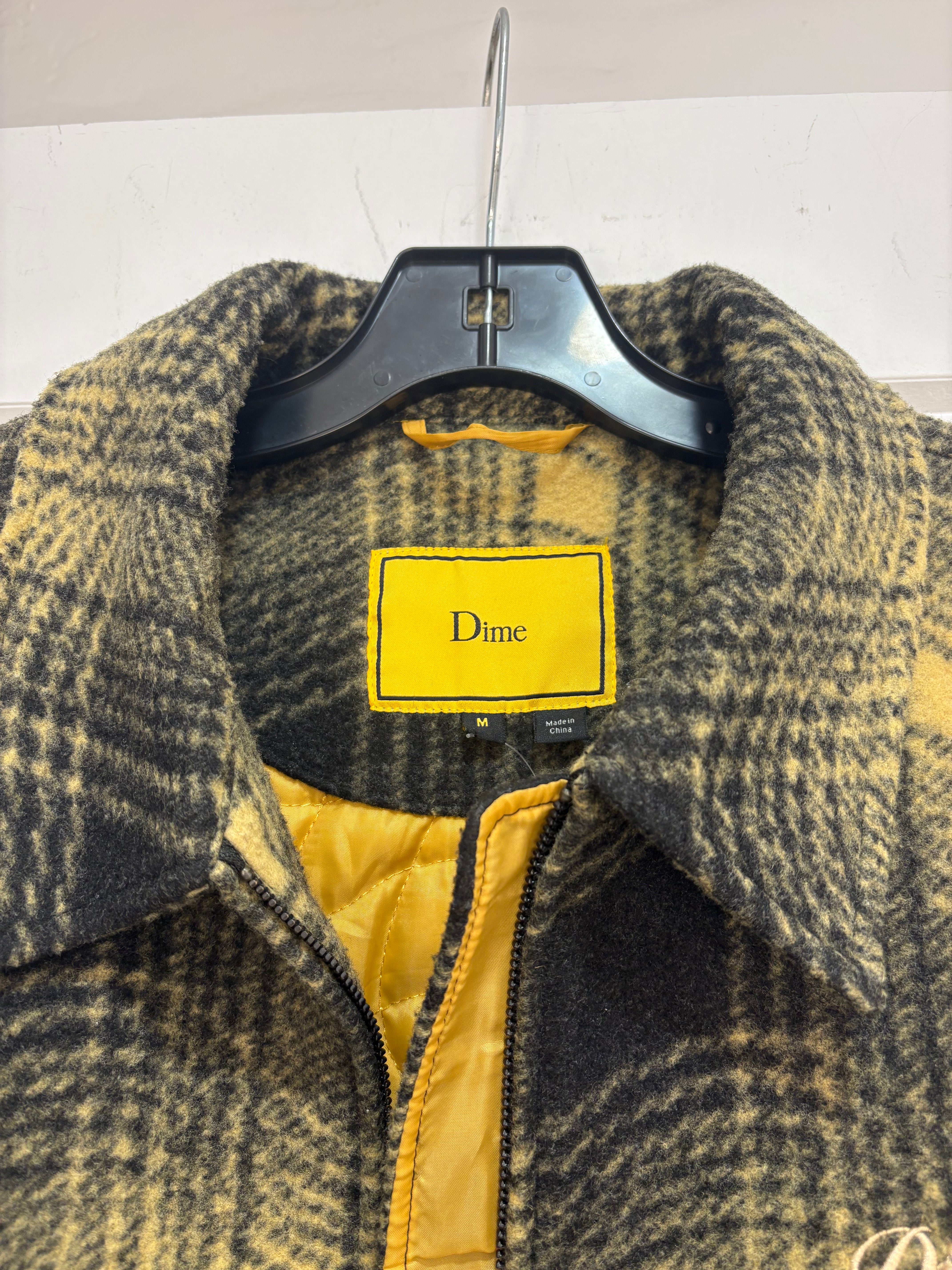 Dime Yellow wool jacket - size M