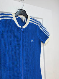 Adidas Royal blue perforated dress - size S womens