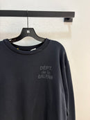 Gallery Dept. Black logo crewneck - size M