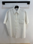 80s YSL white shirt button up - XL *stained