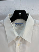 80s YSL white shirt button up - XL *stained