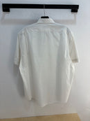 80s YSL white shirt button up - XL *stained