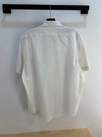 80s YSL white shirt button up - XL *stained